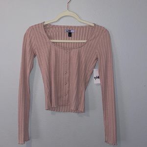 Pink long sleeve shirt